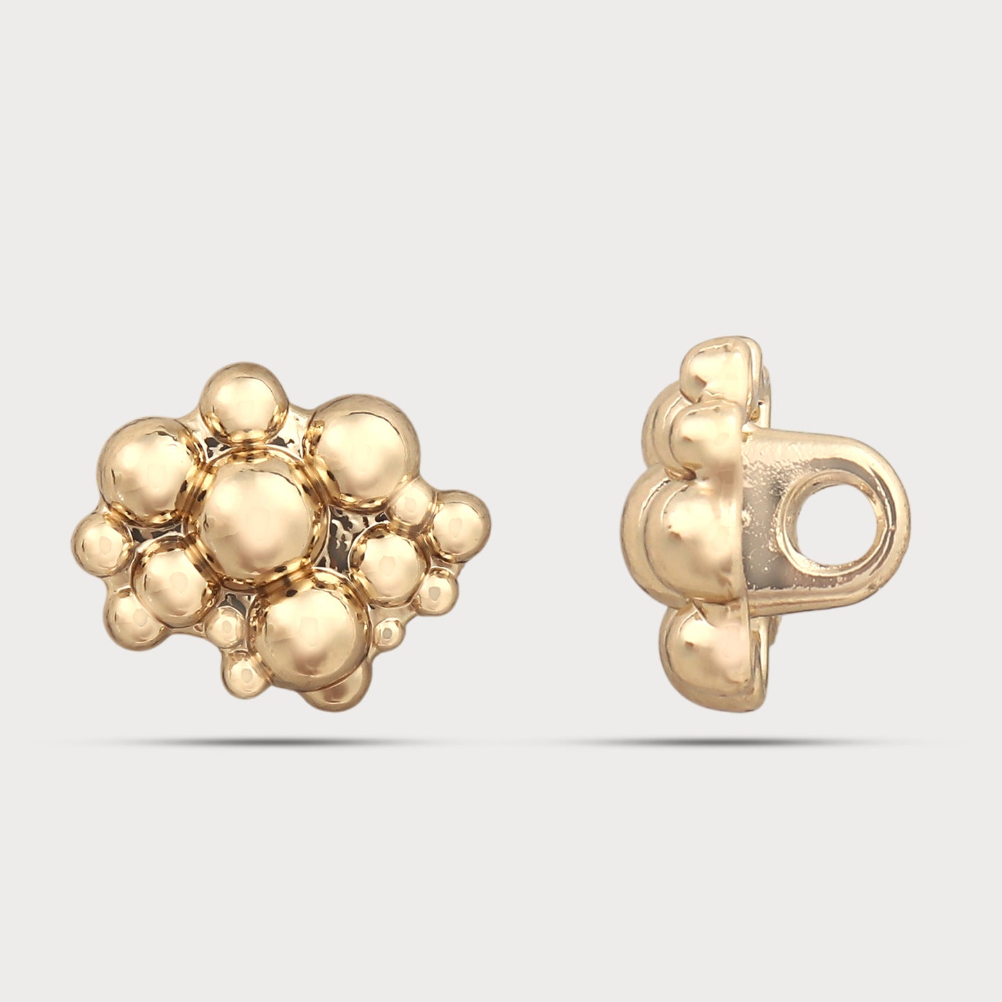 High-Quality Patterned Metal Button