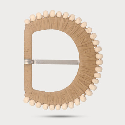 Creative Studio Raffia Buckle