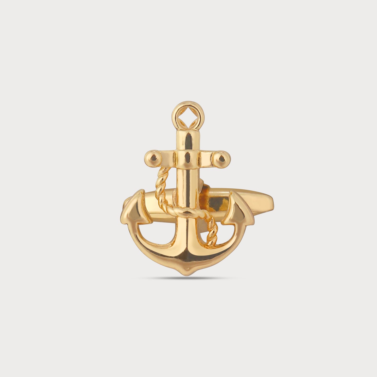 Premium Shining Golden Metal Cufflinks