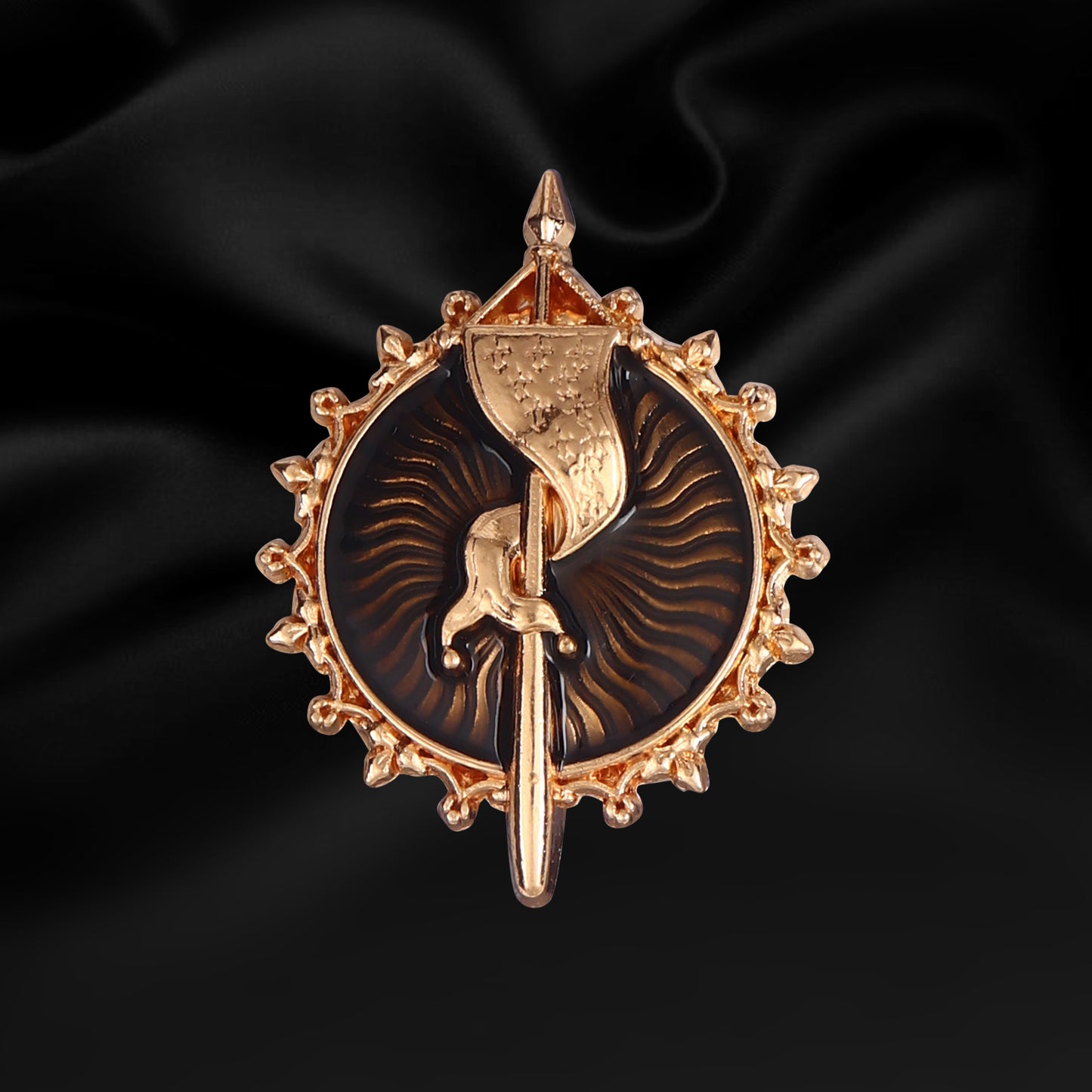 Designer Indo-Western Royal Lapel Pins