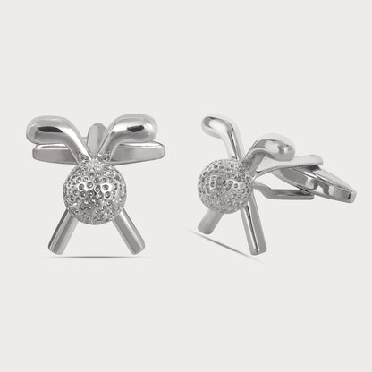 Stylish Modern Golf Inspired Luxury Cufflinks