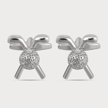 Stylish Modern Golf Inspired Luxury Cufflinks