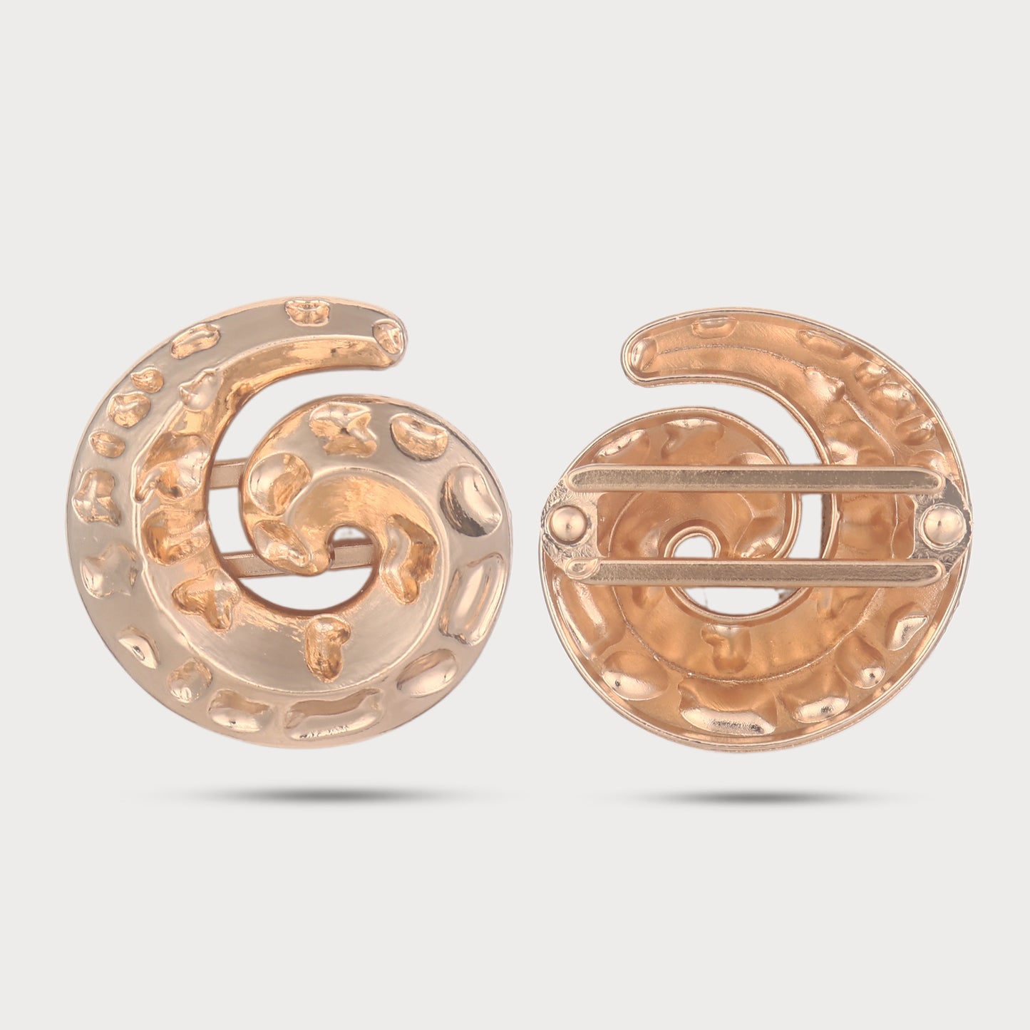 Crafted Spiral Designer Dress Buckle