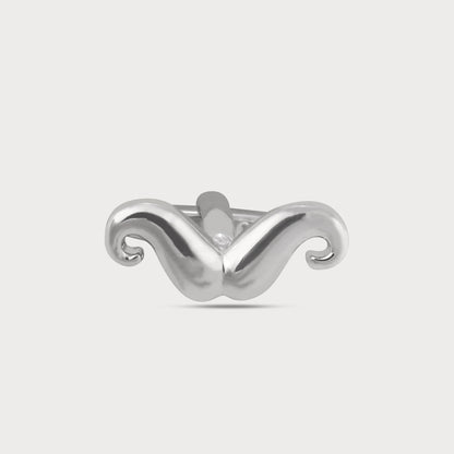 Refined Limited Edition Mustache Cut Cufflinks
