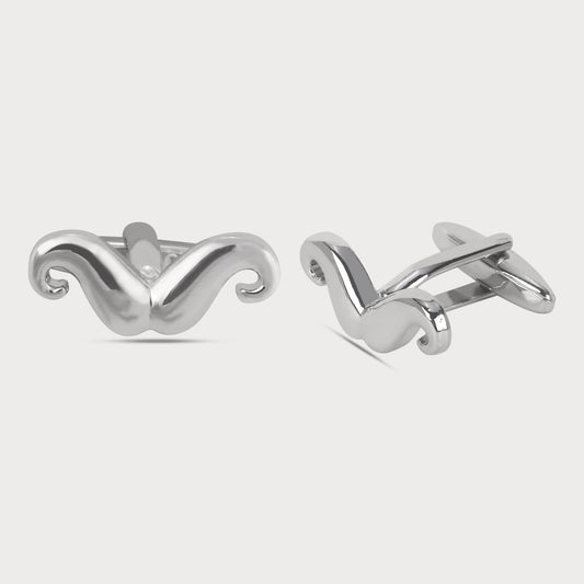 Refined Limited Edition Mustache Cut Cufflinks