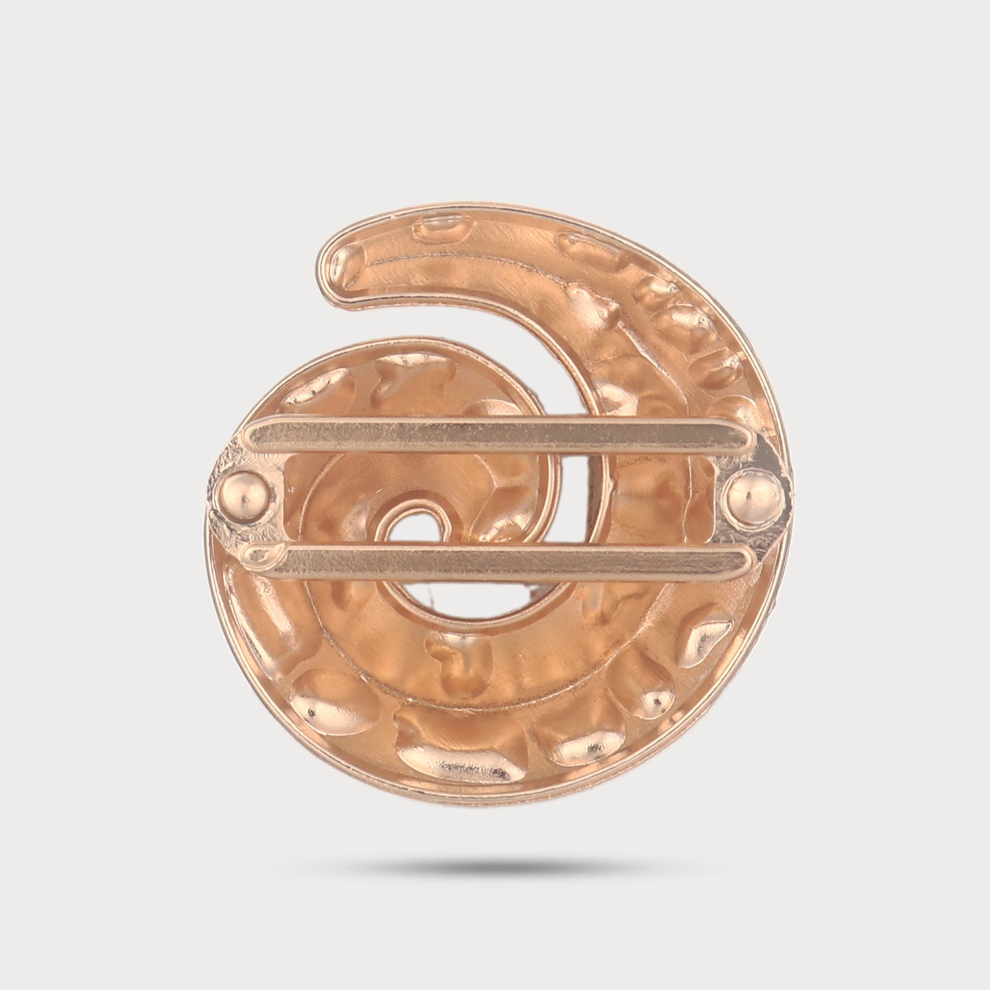 Crafted Spiral Designer Dress Buckle