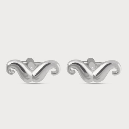 Refined Limited Edition Mustache Cut Cufflinks