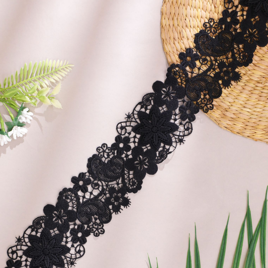 Black Statement Lace Design