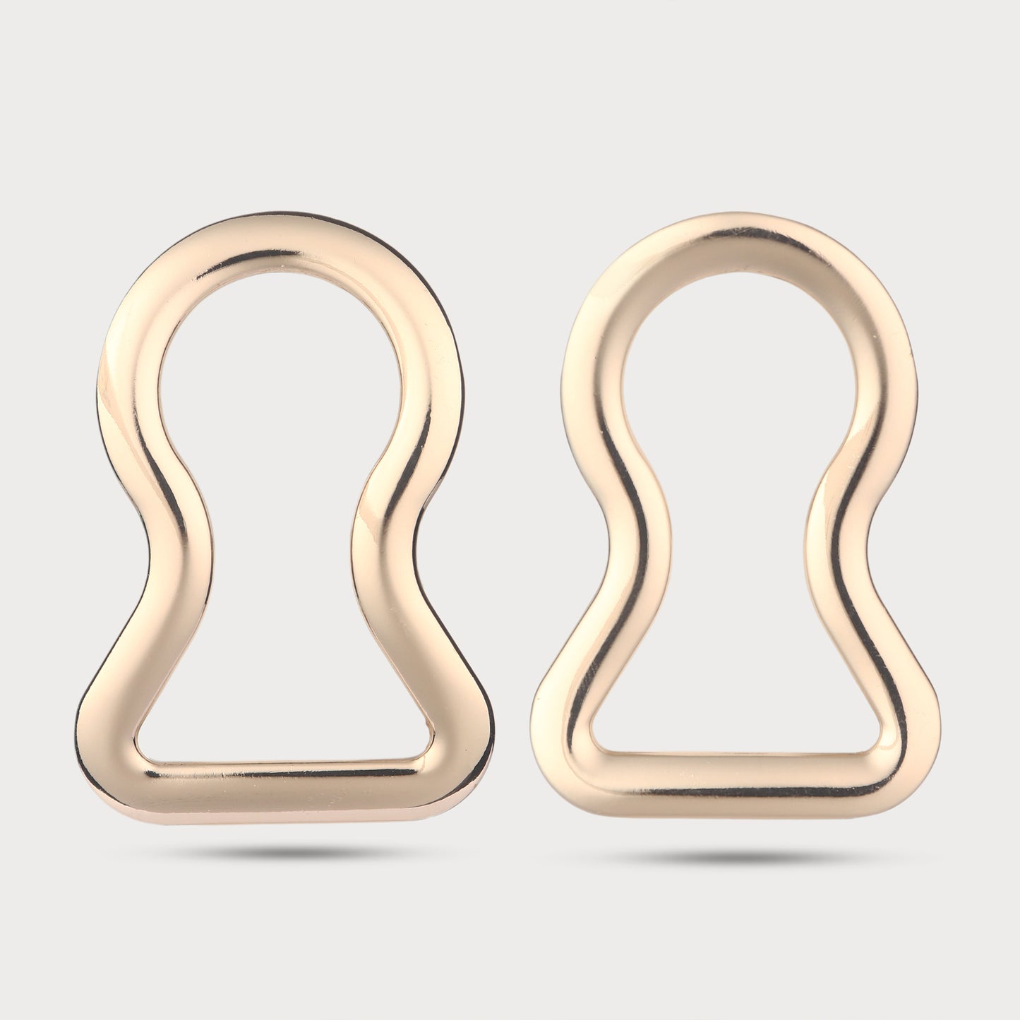 Modern Loop Gold Metal Clasp