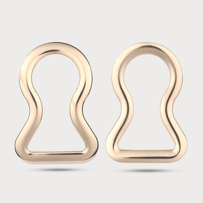 Modern Loop Gold Metal Clasp