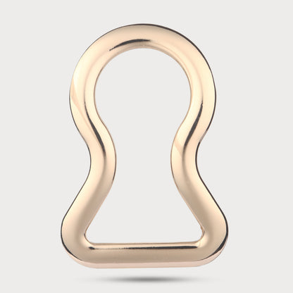 Modern Loop Gold Metal Clasp