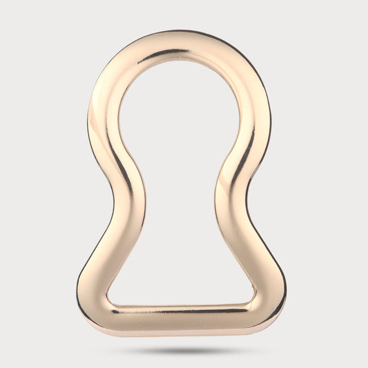Modern Loop Gold Metal Clasp