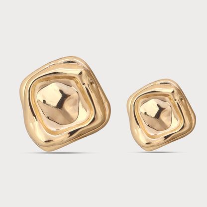 Shiny Golden Unique Shape Metal Buttons