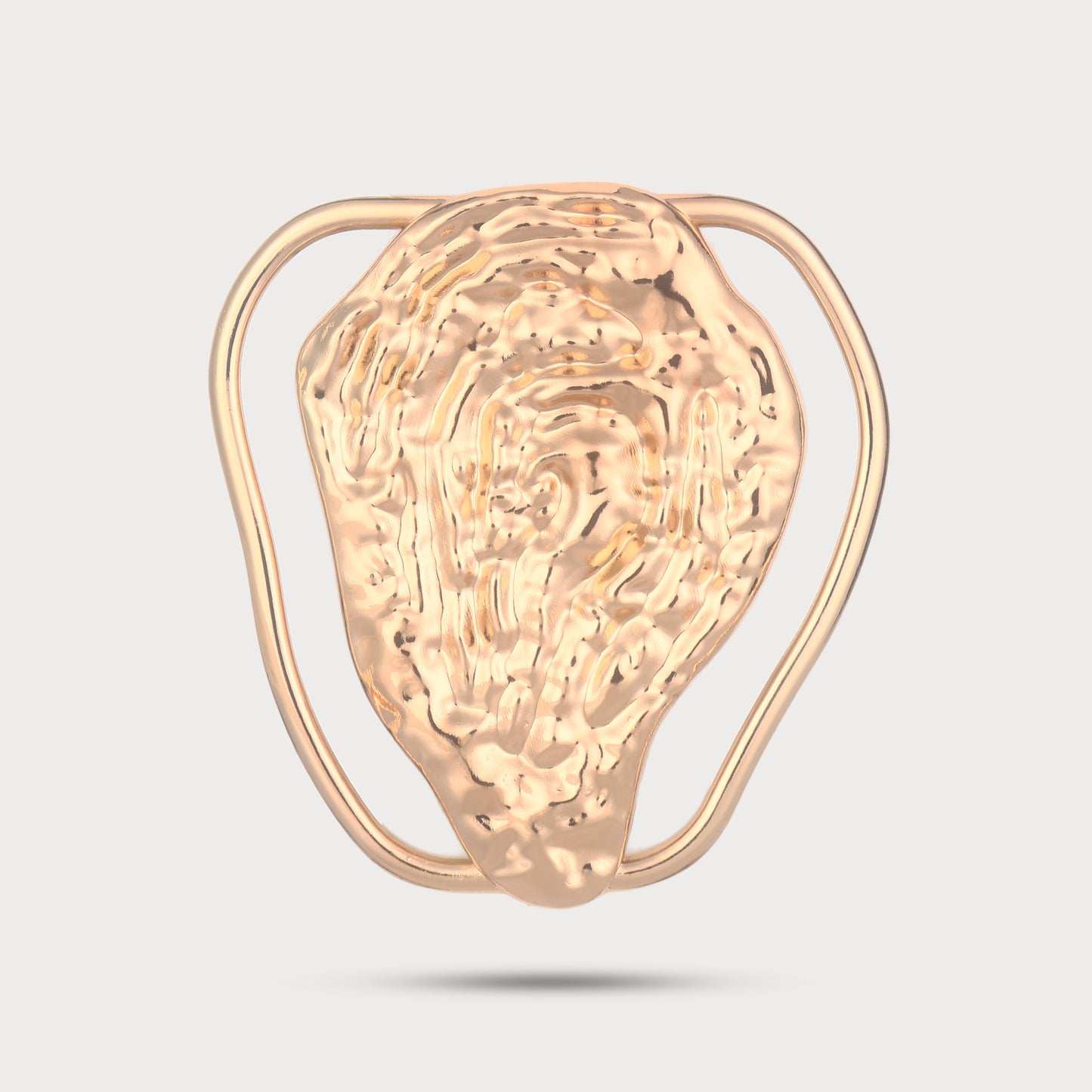 Golden Edge Designer Metal Buckle