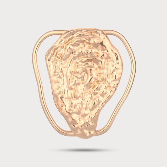 Golden Edge Designer Metal Buckle