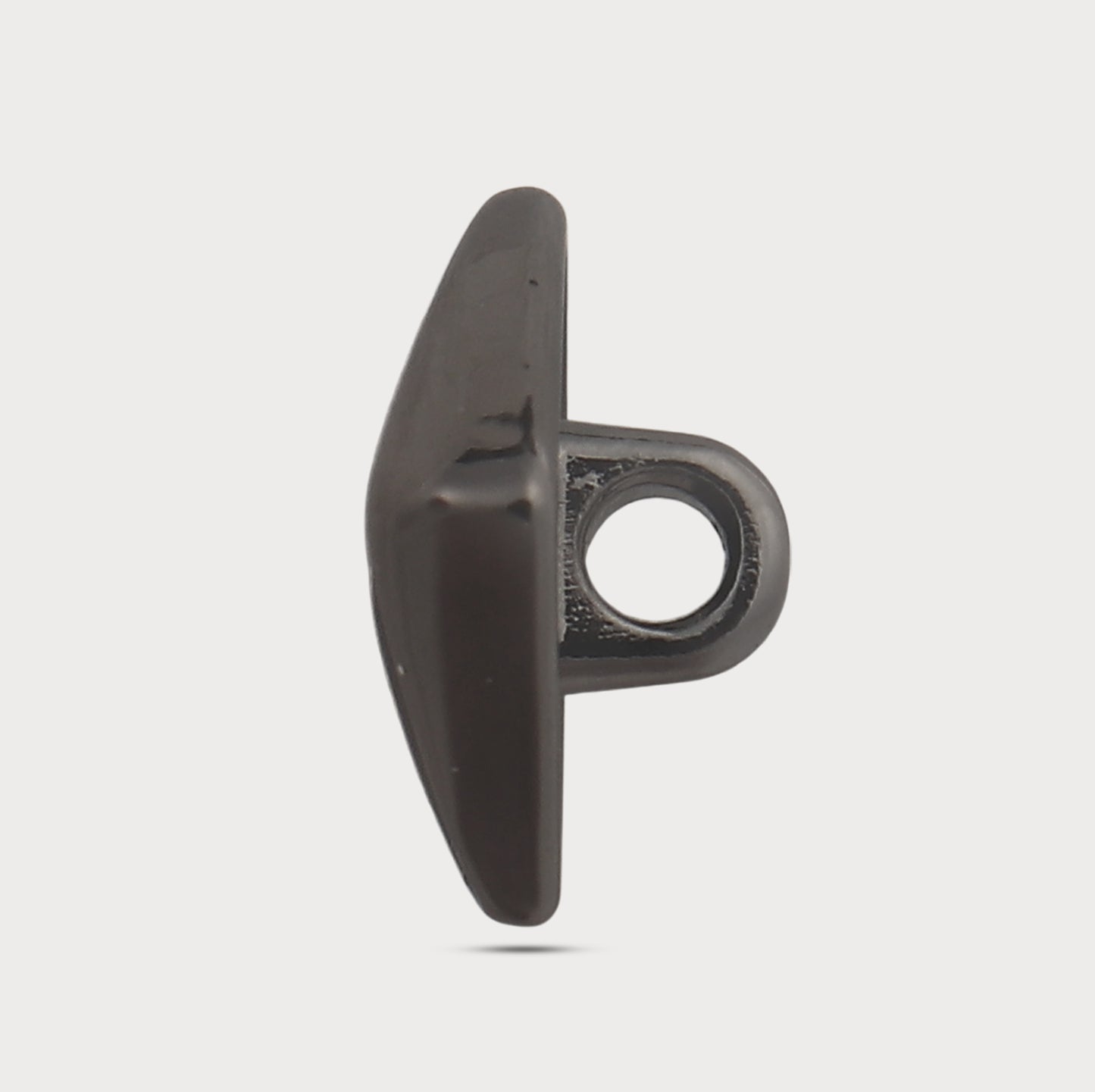 Textured Black Metal Button