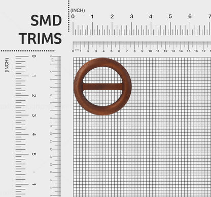 Classic Hand-Finished Wooden Buckle