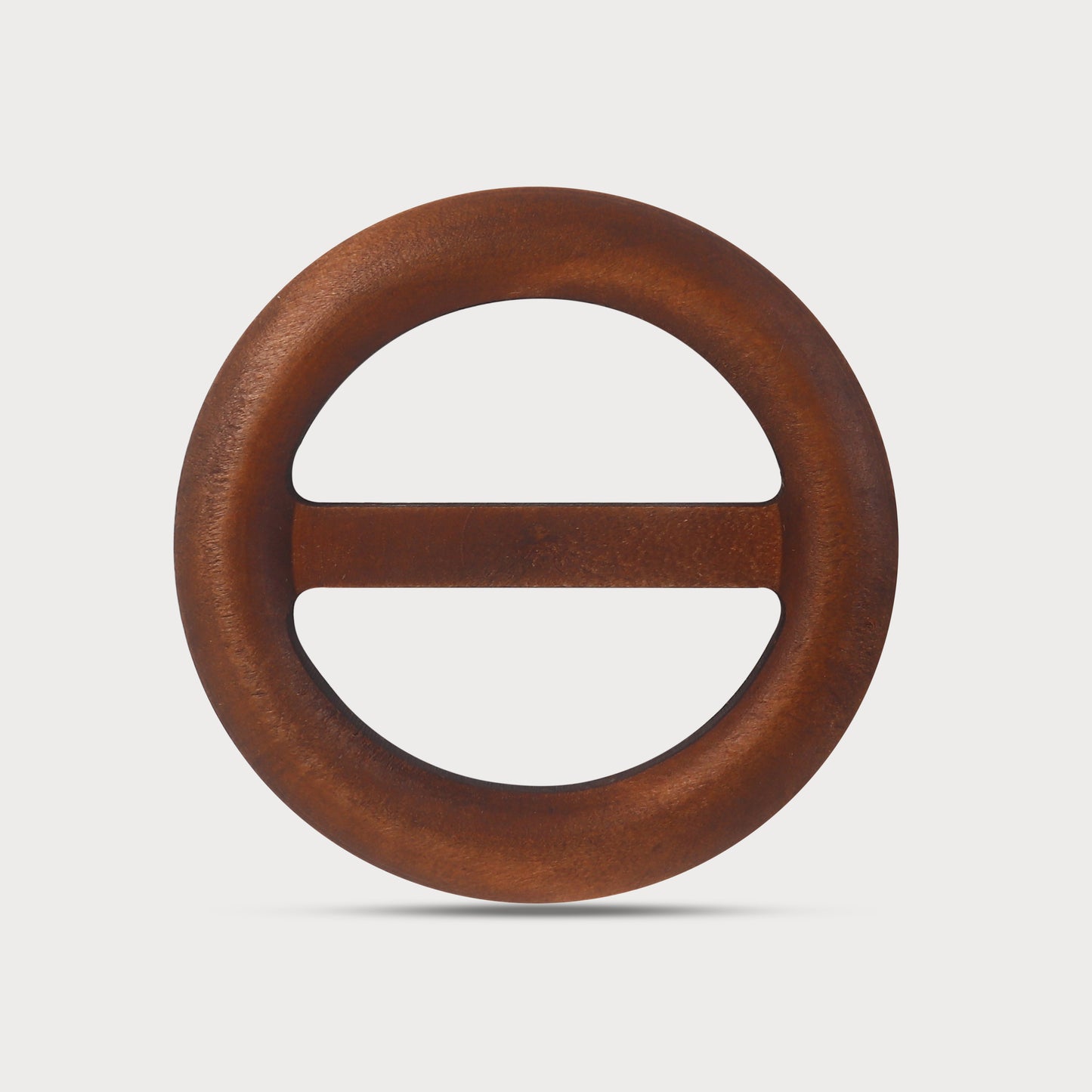 Classic Hand-Finished Wooden Buckle