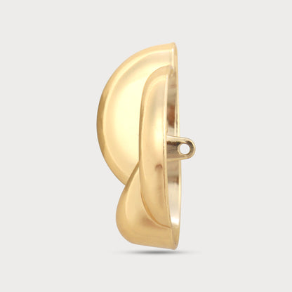 Golden Metal Button – Limited Designer Drop