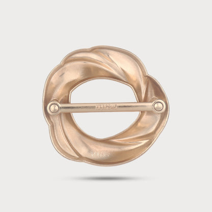 Designer Swirl Metal Buckle