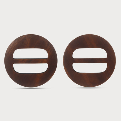 Boutique Crafted Polished Wooden Buckle