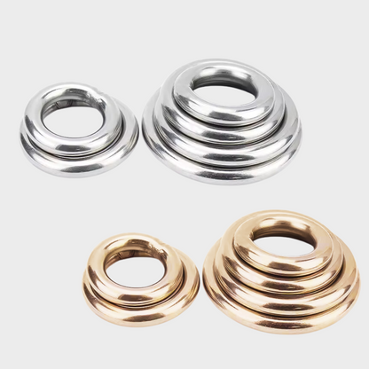 Fixed Metal Ring Handbag hardware Accessory (Pack of 4 Pcs)