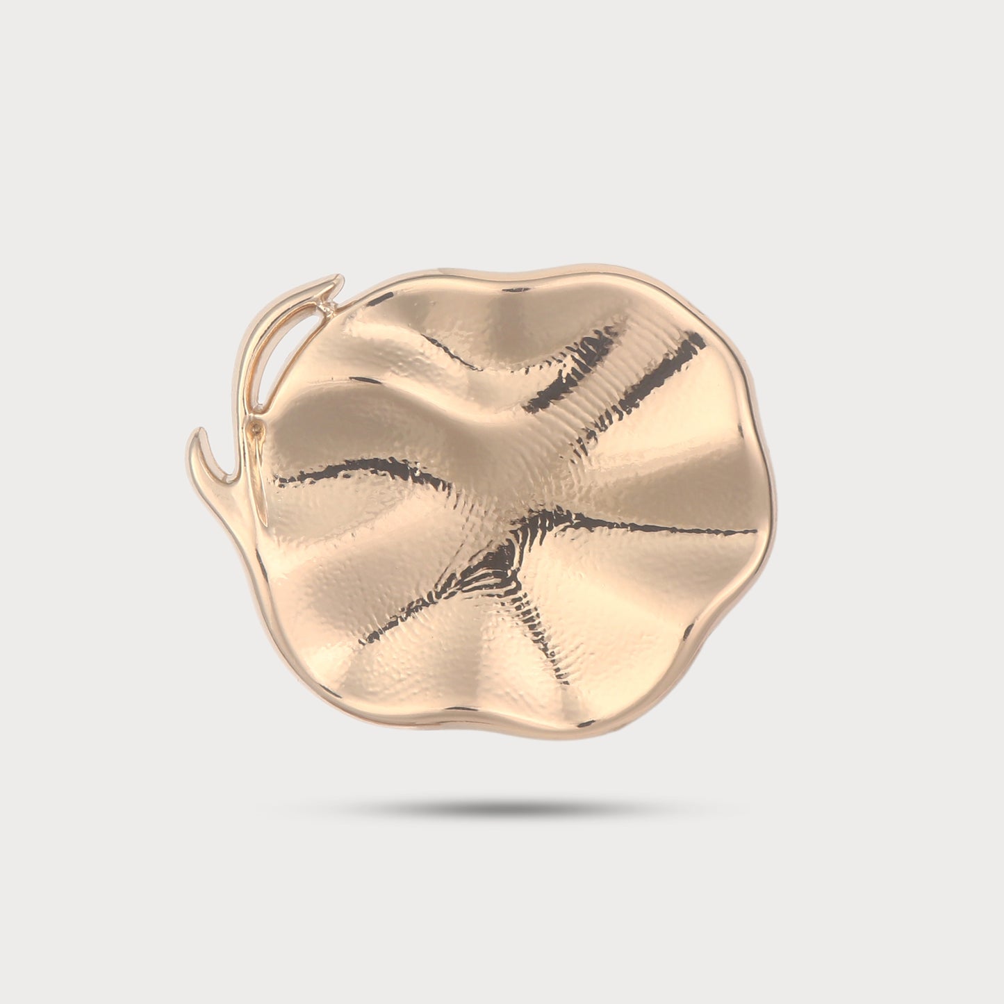 Golden Contour Designer Button