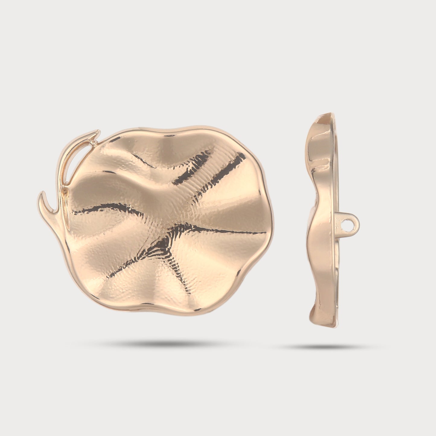 Golden Contour Designer Button