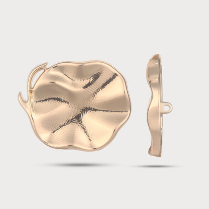 Golden Contour Designer Button