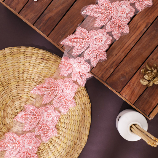 Heavy Work Preach Embroidery Lace