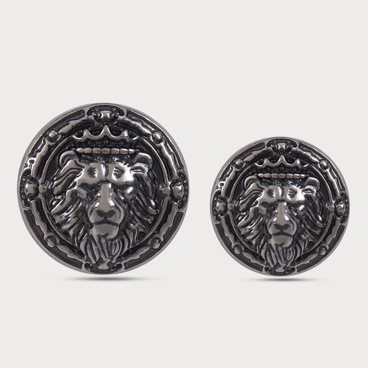 Royal Black Polish Buttons