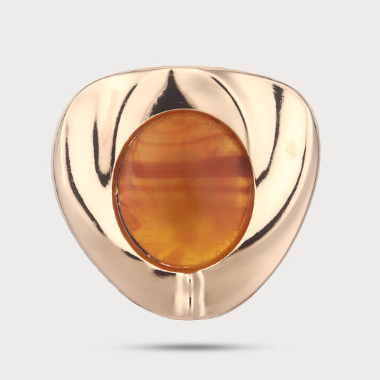 Amber Chic Metal Buckle
