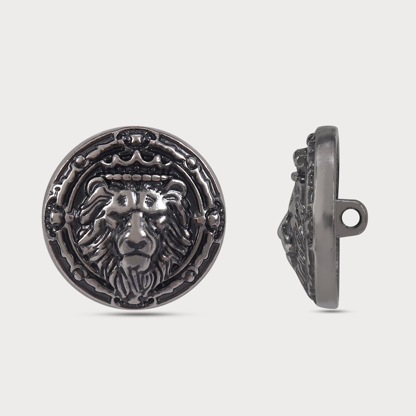 Royal Black Polish Buttons