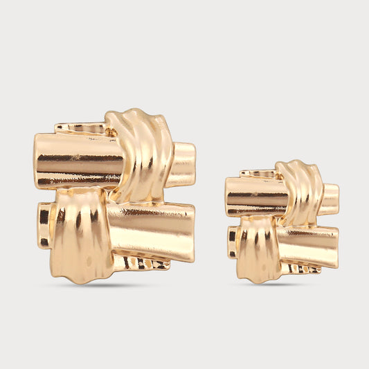 Premium Statement Textured Golden Buttons