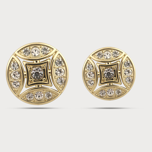 Luxury Engraved Metal Button
