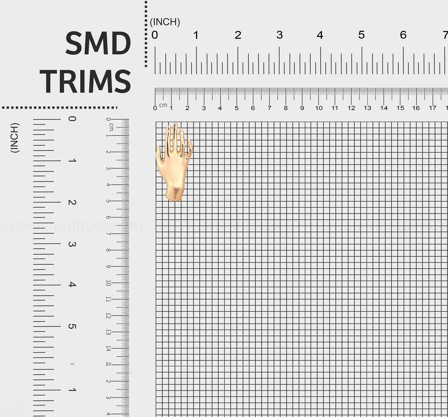 Golden Oversize Button Signature Runway Look
