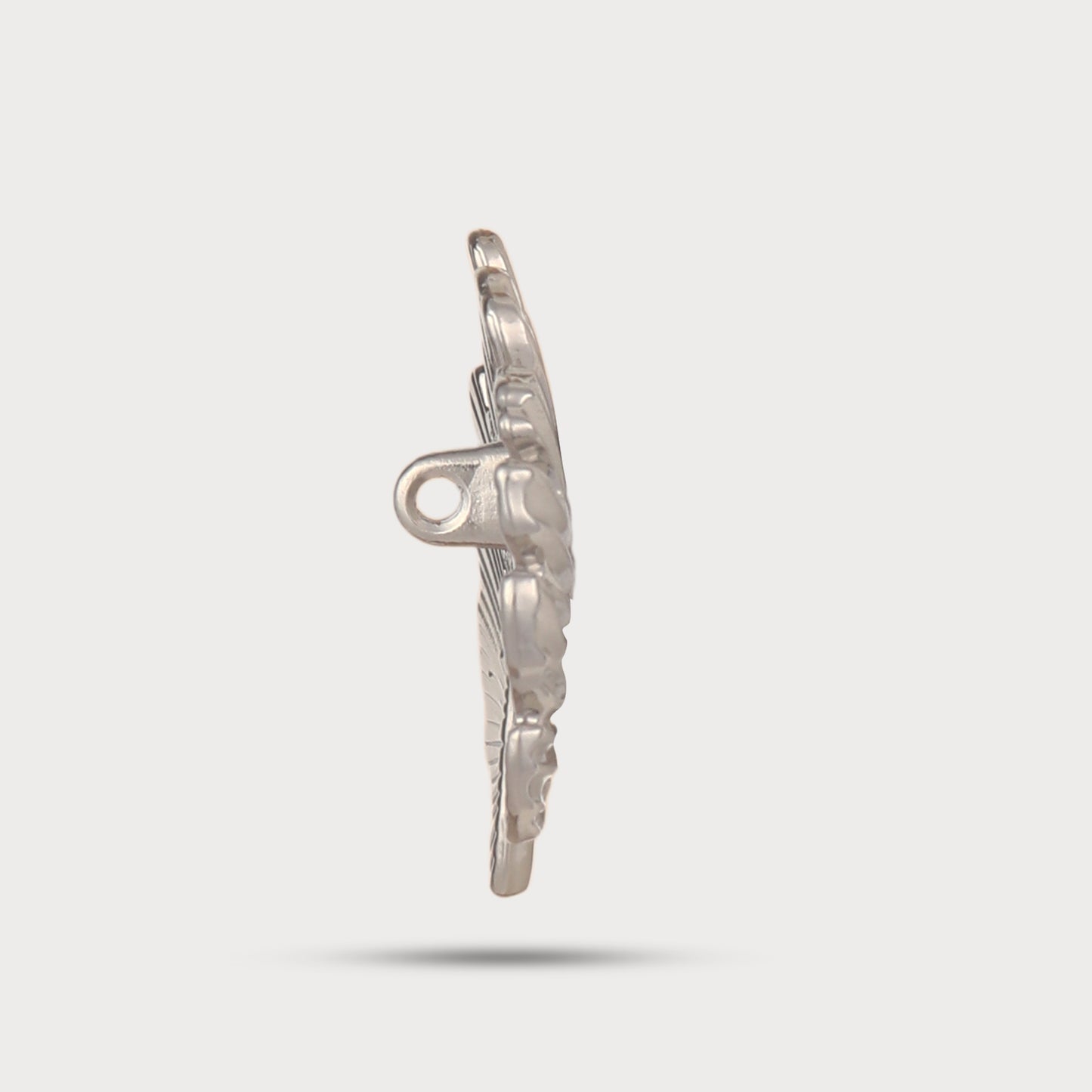 Luxury Collection Silver Metal Button