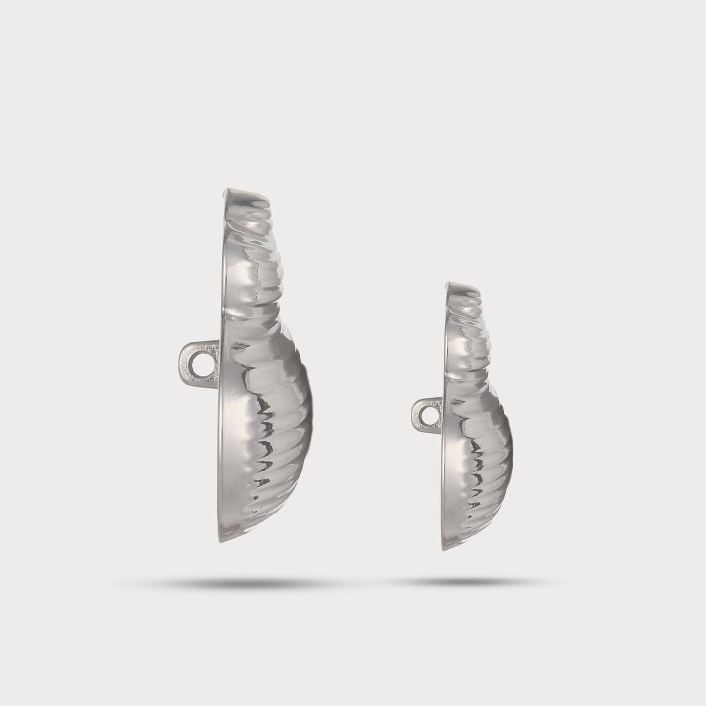 Runway Series Silver Designer Button