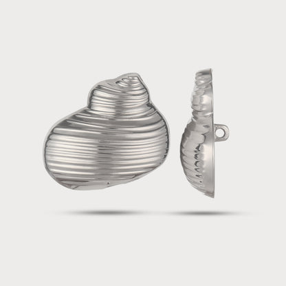 Runway Series Silver Designer Button