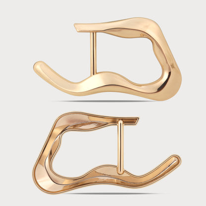 High-End Bold Style Statement Gold Buckles