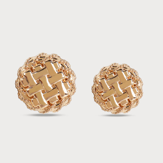 Designer Pattern Metal Buttons