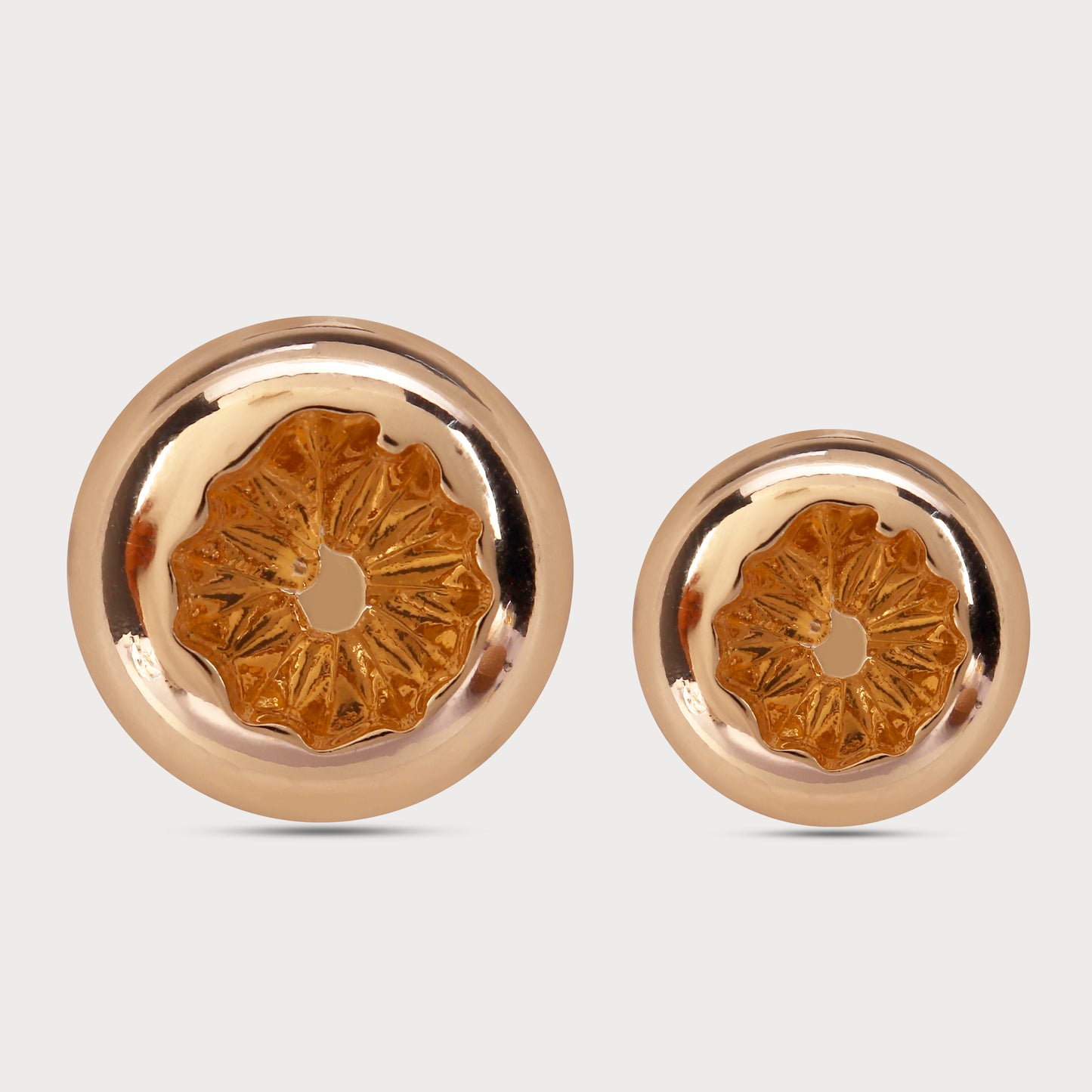 Refined Shine Polished Buttons