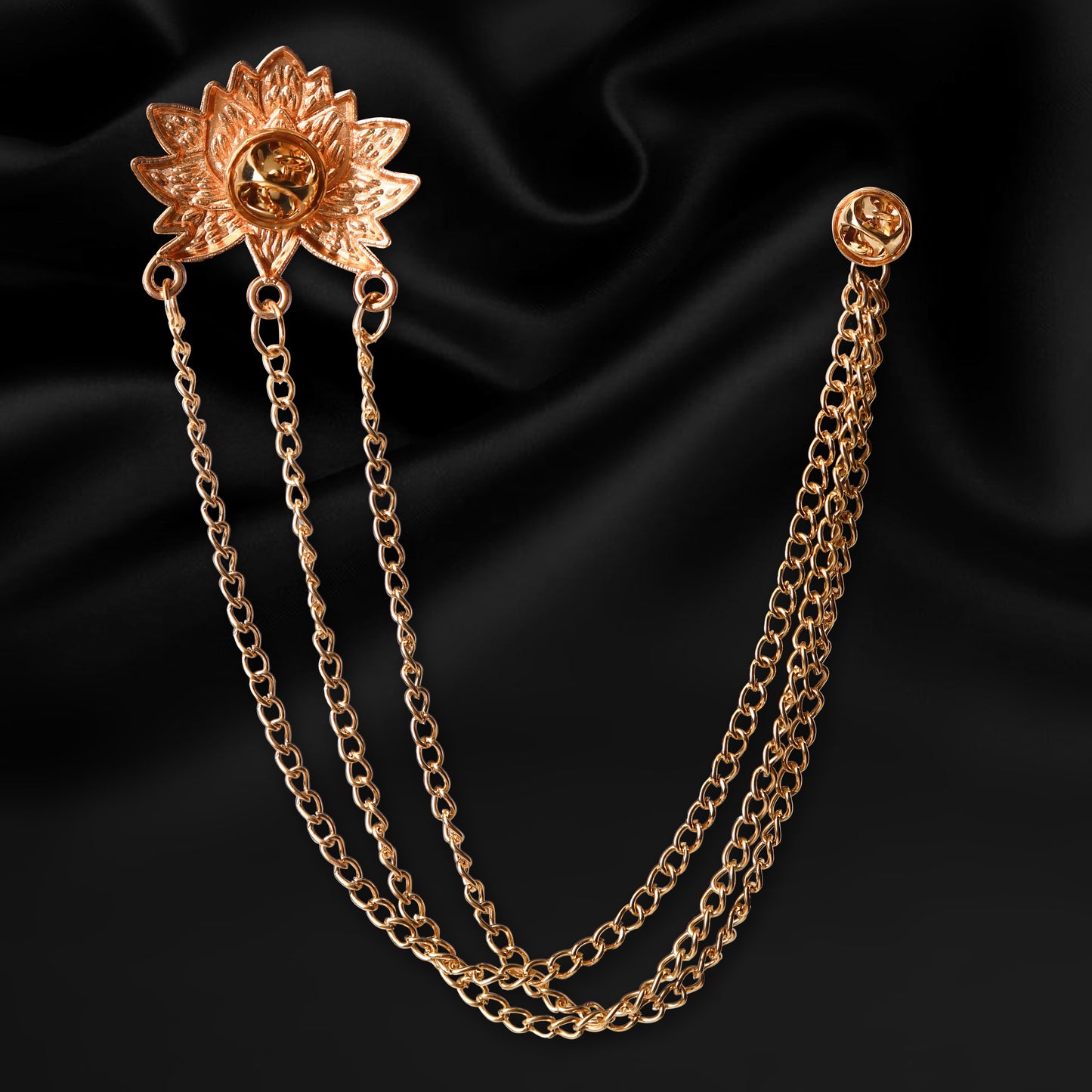 Royal Long Chain Sherwani Brooch