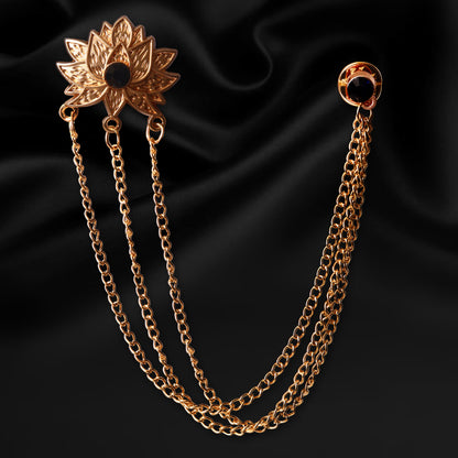 Royal Long Chain Sherwani Brooch