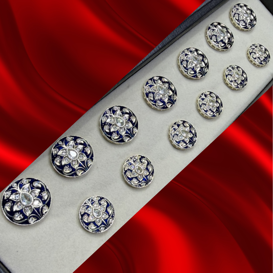 Sherwani Button (7 Big & 6 Small Pcs)
