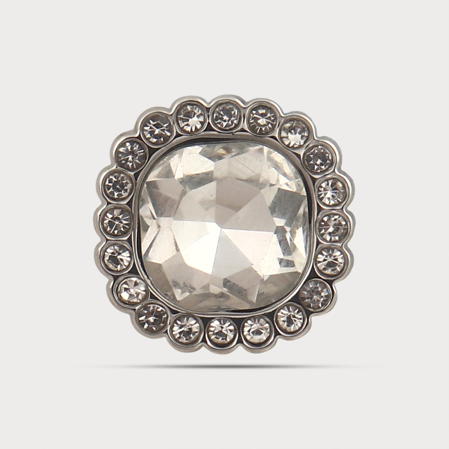 Runway Finish Stone Designer Button