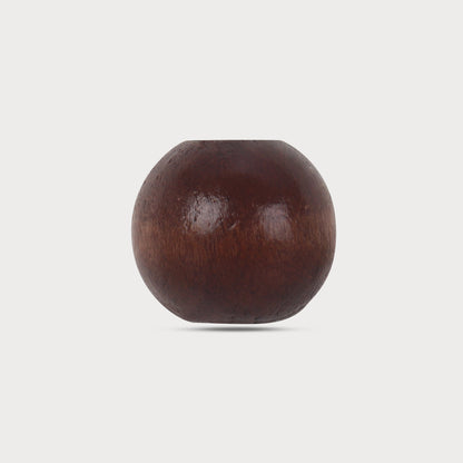 Sculpted Natural Wooden Beads
