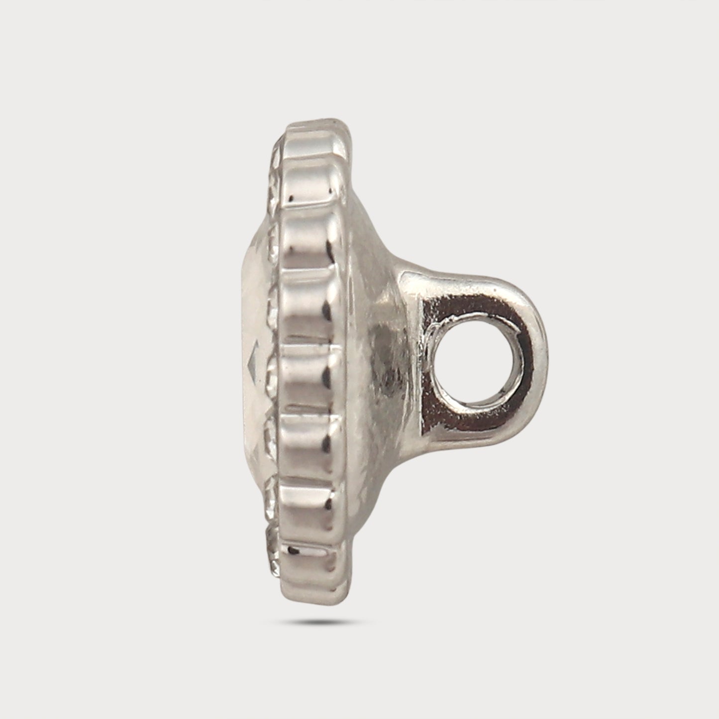 Runway Finish Stone Designer Button