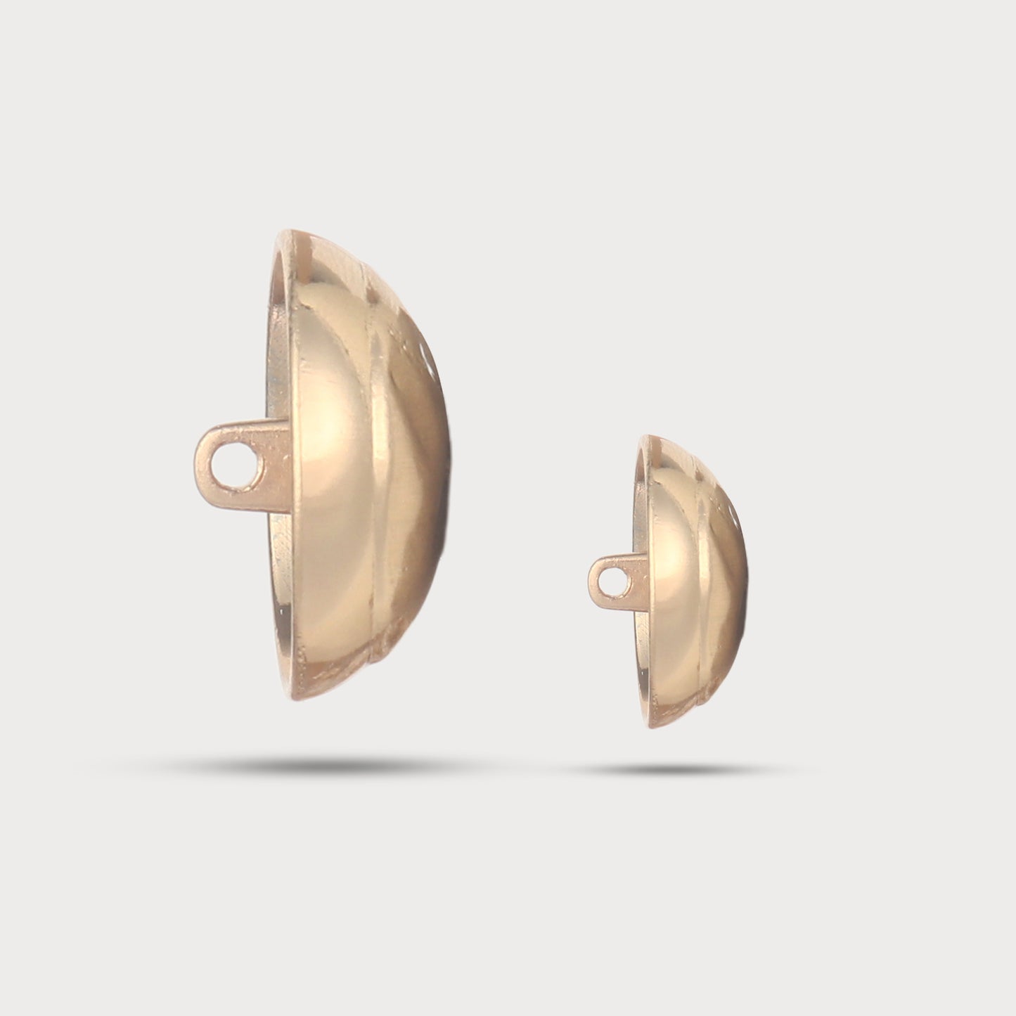 Crafted Molten Designer Metal Button