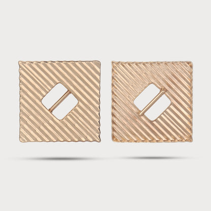 Runway Edition Square Textured Buckle